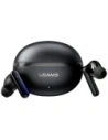 USAMS Echo E02 TWS ANC+ENC Bluetooth 5.3 Bezdrátová sluchátka do uší (černá)