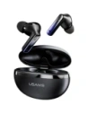 USAMS Echo E02 TWS ANC+ENC Bluetooth 5.3 Bezdrátová sluchátka do uší (černá)