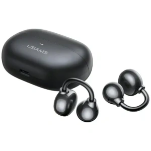 USAMS Echo R02 Drahtlose Clip-on Kopfhörer Bluetooth 5.3 (grau)