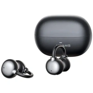 USAMS Echo R02 Bezdrátová klipsová sluchátka Bluetooth 5.3 (šedá)