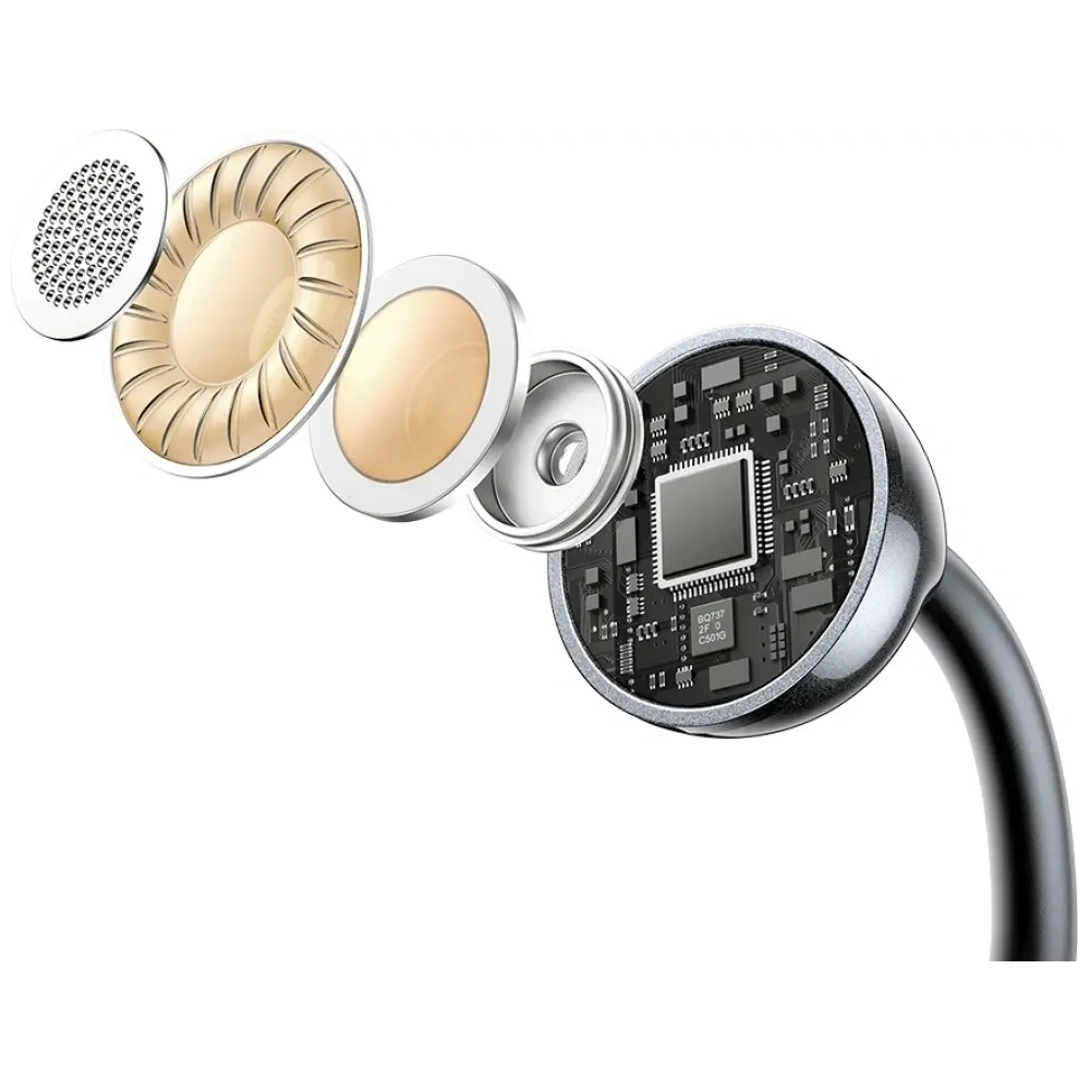USAMS Echo R02 Bezdrátová klipsová sluchátka Bluetooth 5.3 (šedá)