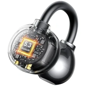 USAMS Echo R02 Bezdrátová klipsová sluchátka Bluetooth 5.3 (šedá)