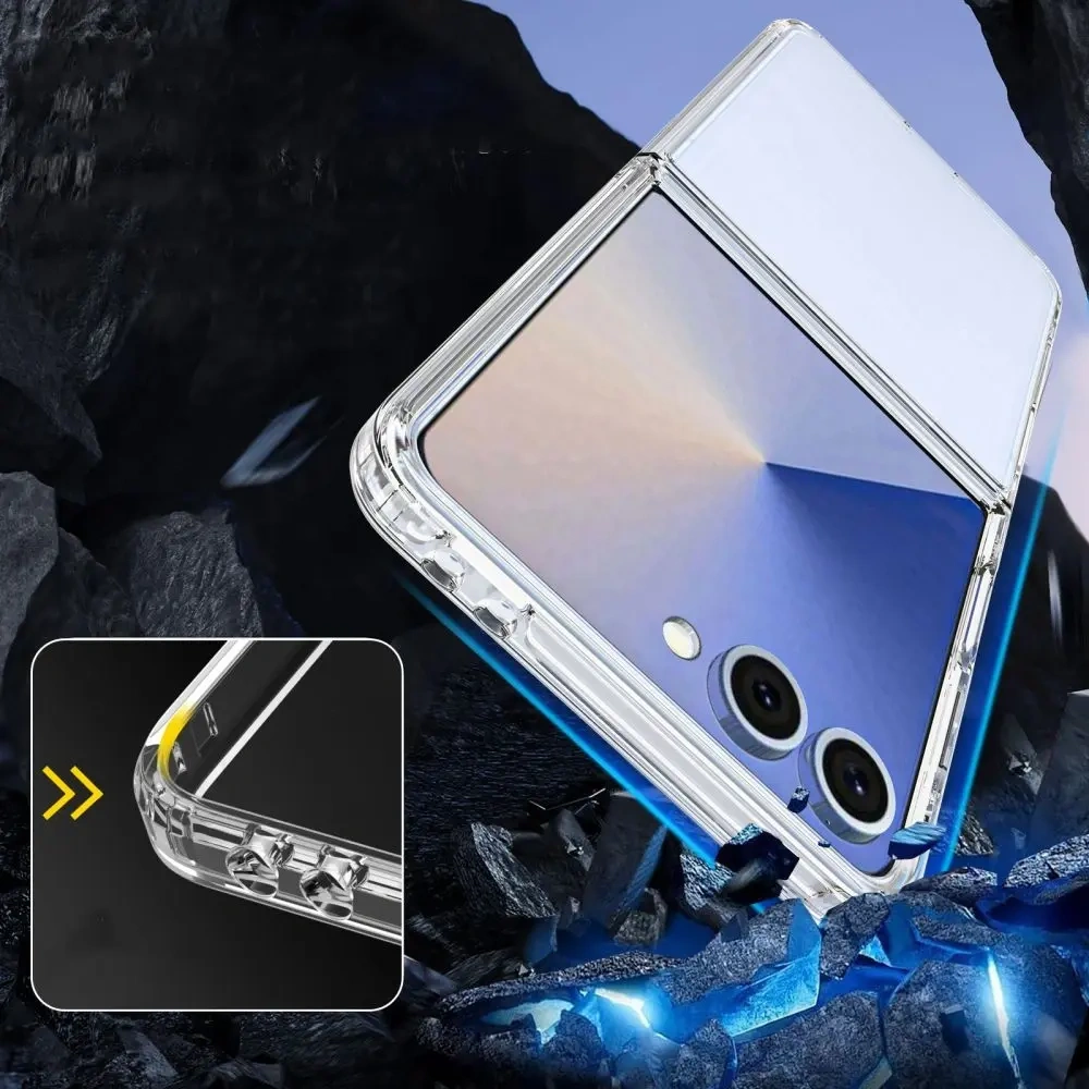 Tech-Protect Flexair Hybrid Samsung Galaxy Z Flip 7 Clear