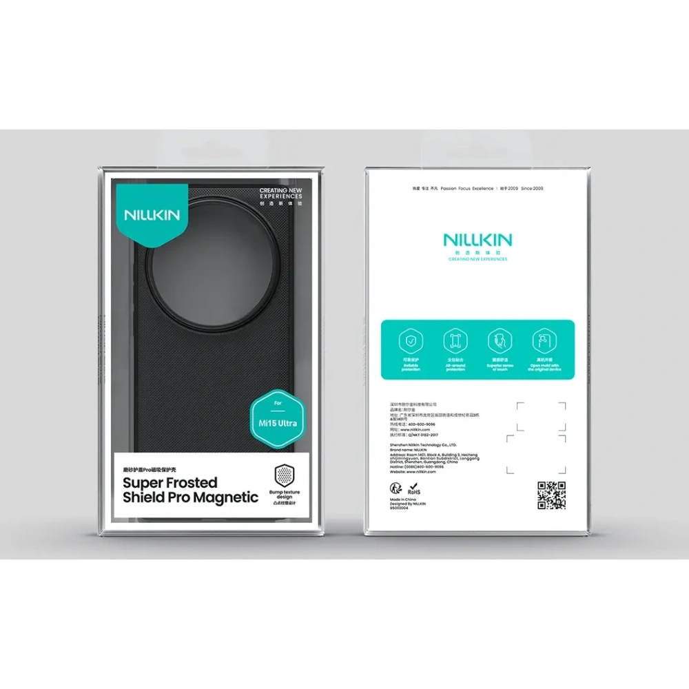 Nillkin Super Frosted Shield Pro Magnetic Xiaomi 15 Ultra fekete