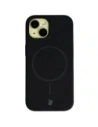 Husa moale Bizon cu magnet pentru Apple iPhone 15 neagră