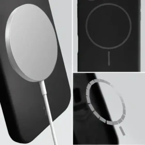 Bizon Soft Case Magnetic Apple iPhone 15 black