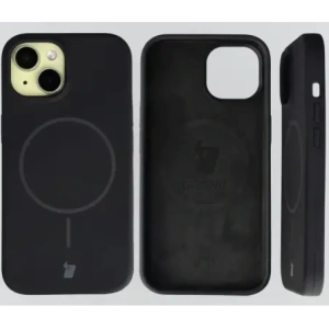 Bizon Soft Case Magnetic Apple iPhone 15 black