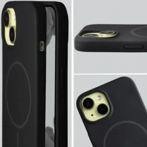 Bizon Soft Case Magnetic Apple iPhone 15 black
