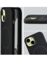 Husa moale Bizon cu magnet pentru Apple iPhone 15 neagră