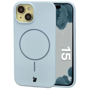 Bizon Soft Case Magnetic Apple iPhone 15 blue