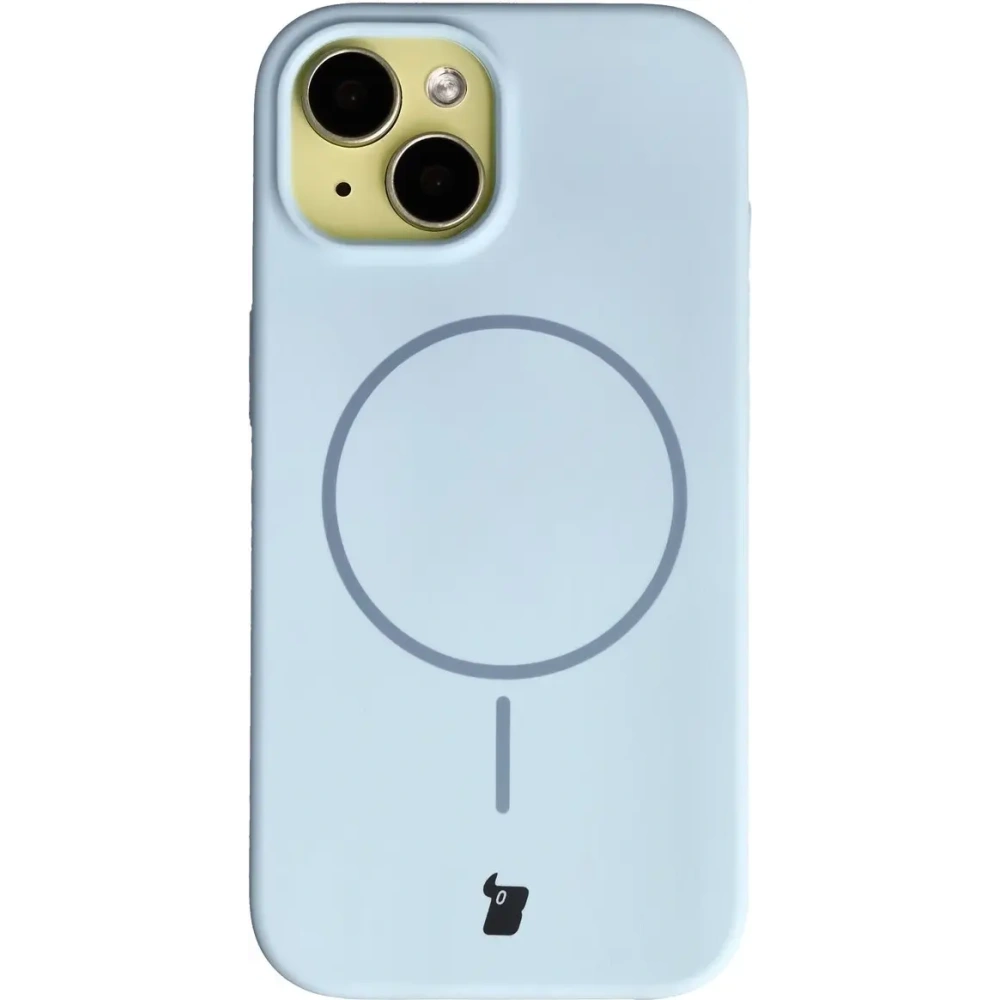 Bizon Soft Case Magnetic Apple iPhone 15 blue