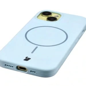 Bizon Soft Case Magnetic Apple iPhone 15 albastru