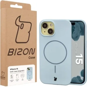 Bizon Soft Case Magnetic Apple iPhone 15 blue