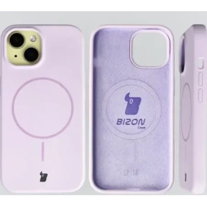 Husa Soft Case Magnetic pentru Apple iPhone 15, violet deschis