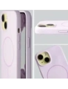 Bizon Soft Case Magnetic Apple iPhone 15 világoslila