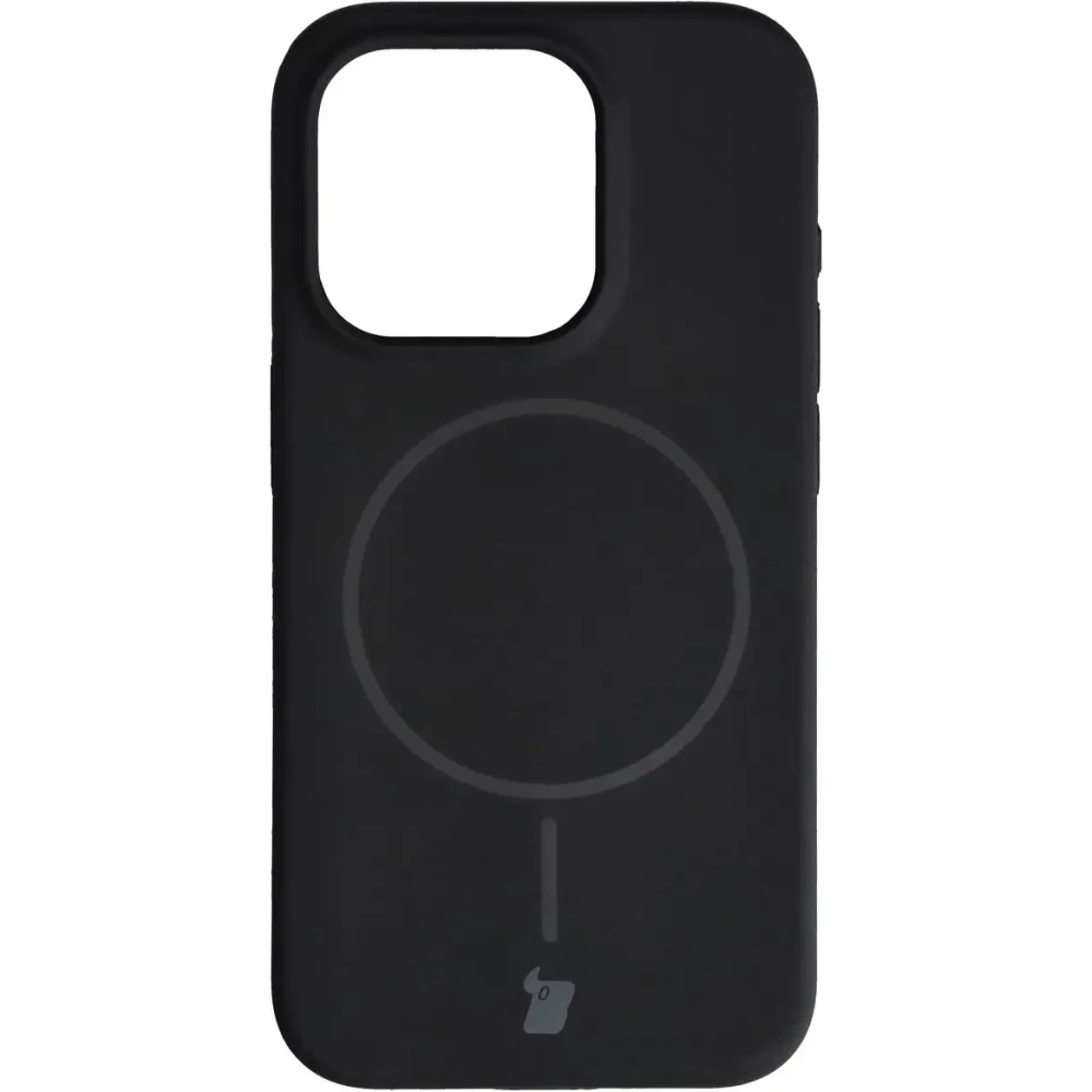 Bizon Soft Case mágneses Apple iPhone 15 Pro fekete