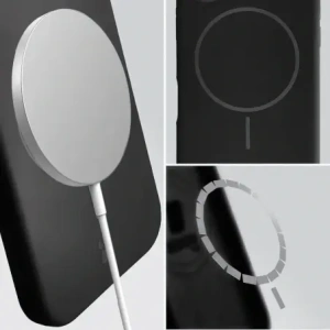 Bizon Soft Case Magnetic Apple iPhone 15 Pro black