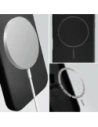 Husa moale Bizon cu magnet pentru Apple iPhone 15 Pro neagră