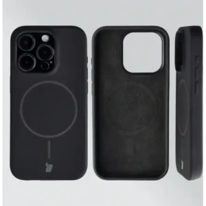 Bizon Soft Case Magnetic Apple iPhone 15 Pro black