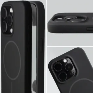 Bizon Soft Case Magnetic Apple iPhone 15 Pro black