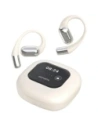 Bezprzewodowe słuchawki Open-Ear 4smarts SkyBuds OWS Bluetooth 5.4 z ekranem AI beżowy