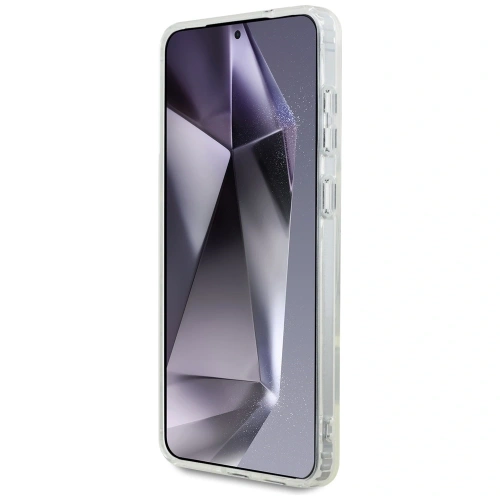 Etui Karl Lagerfeld Button Choupette Head Printed Logo MagSafe do Samsung Galaxy S25 Edge biały