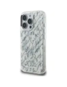 Etui Karl Lagerfeld IML Karl Script Pattern MagSafe do Apple iPhone 16 Pro biały