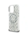 Etui Karl Lagerfeld IML Karl Script Pattern MagSafe do Apple iPhone 16 Pro biały