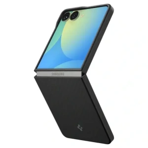 Spigen Airskin Aramid Samsung Galaxy Z Flip 7 Fekete