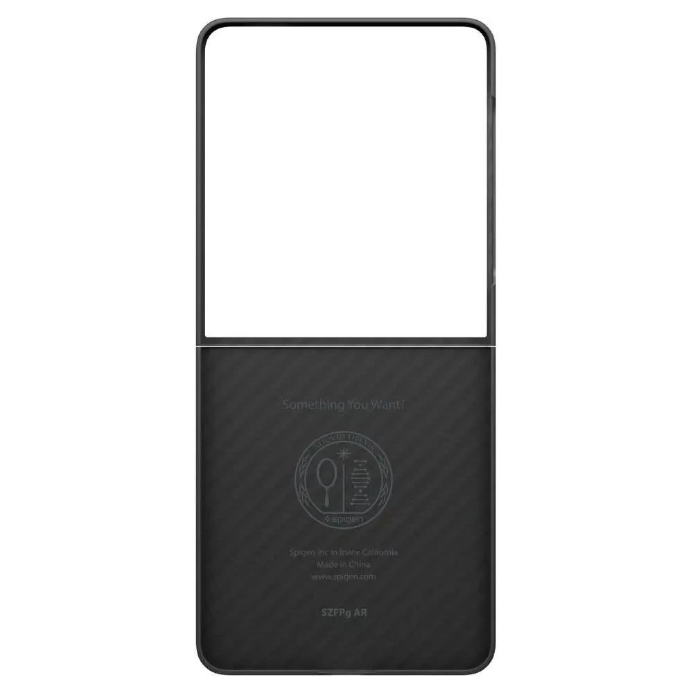 Spigen Airskin Aramid Samsung Galaxy Z Flip 7 Fekete