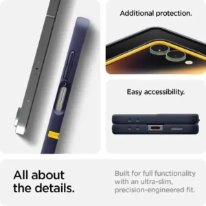 Spigen Nano Pop Mag MagSafe Samsung Galaxy Z Flip 7 Áfonya Tengerészkék