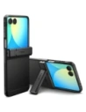 Spigen Tough Armor Pro Mag MagSafe Samsung Galaxy Z Flip 7 Fekete