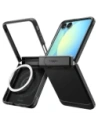 Spigen Tough Armor Pro Mag MagSafe Samsung Galaxy Z Flip 7 Fekete