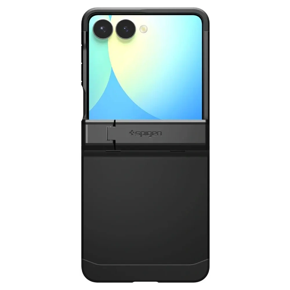 Spigen Tough Armor Pro Mag MagSafe Samsung Galaxy Z Flip 7 Fekete