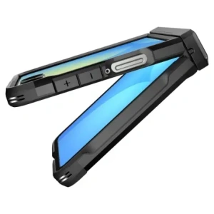 Spigen Tough Armor Pro Mag MagSafe Samsung Galaxy Z Flip 7 Fekete