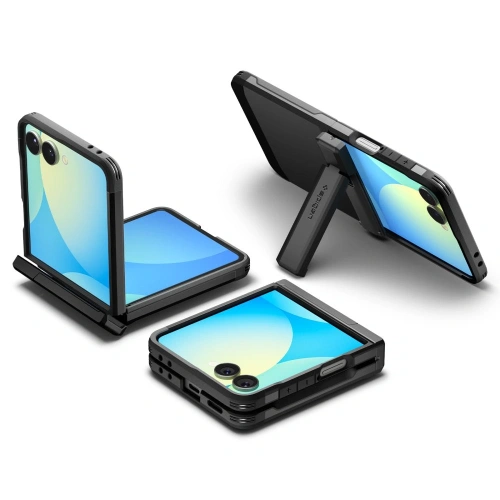Etui Spigen Tough Armor Pro Mag MagSafe do Samsung Galaxy Z Flip 7 Black
