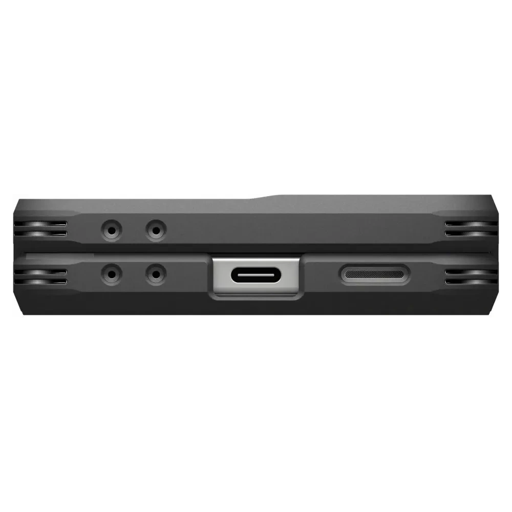 Spigen Tough Armor Pro Mag MagSafe Samsung Galaxy Z Flip 7 Fekete