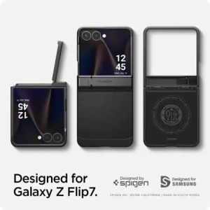 Spigen Tough Armor Pro Mag MagSafe Samsung Galaxy Z Flip 7 Black