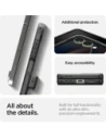 Spigen Tough Armor Pro Mag MagSafe Samsung Galaxy Z Flip 7 Fekete