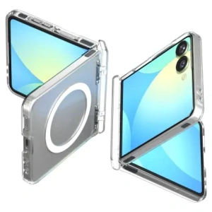 Spigen Ultra Hybrid Pro Mag MagSafe Samsung Galaxy Z Flip 7 Clear/white