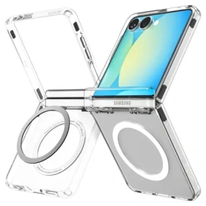 Spigen Ultra Hybrid Pro Mag MagSafe Samsung Galaxy Z Flip 7 Clear/white