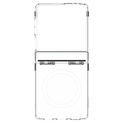 Etui Spigen Ultra Hybrid Pro Mag MagSafe do Samsung Galaxy Z Flip 7 Clear/white