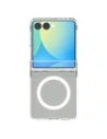 Spigen Ultra Hybrid Pro Mag MagSafe Samsung Galaxy Z Flip 7 Clar/Alb