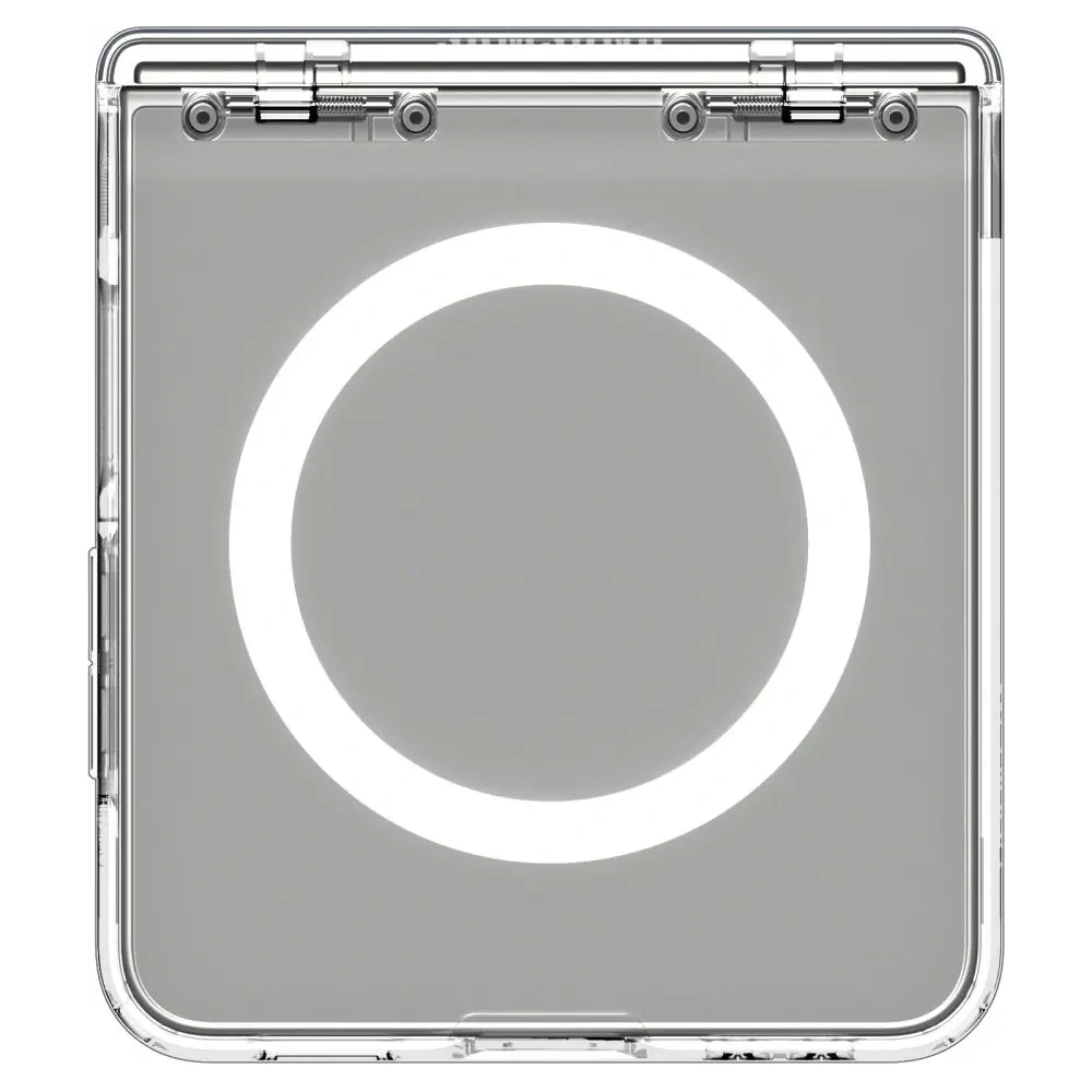 Spigen Ultra Hybrid Pro Mag MagSafe Samsung Galaxy Z Flip 7 Clar/Alb