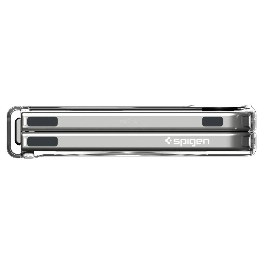 Spigen Ultra Hybrid Pro Mag MagSafe Samsung Galaxy Z Flip 7 Clar/Alb