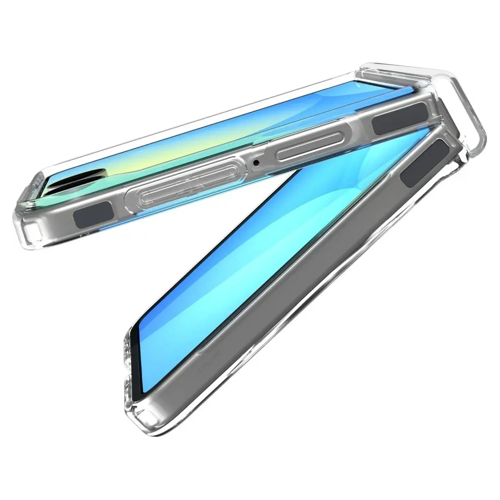 Spigen Ultra Hybrid Pro Mag MagSafe Samsung Galaxy Z Flip 7 Clar/Alb