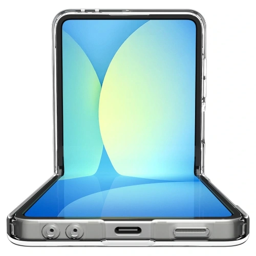 Etui Spigen Ultra Hybrid Pro Mag MagSafe do Samsung Galaxy Z Flip 7 Clear/white