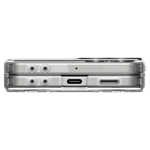 Etui Spigen Ultra Hybrid Pro Mag MagSafe do Samsung Galaxy Z Flip 7 Clear/white