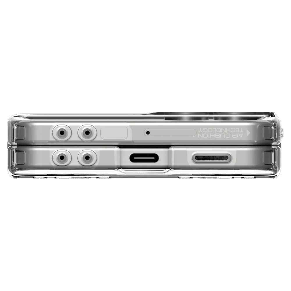 Spigen Ultra Hybrid Pro Mag MagSafe Samsung Galaxy Z Flip 7 Clar/Alb