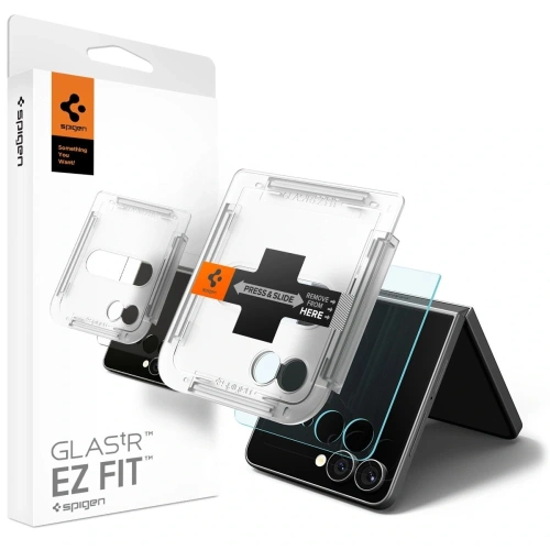 Szkło hartowane Spigen Glas.tr ez Fit HD do Samsung Galaxy Z Flip 7 Clear